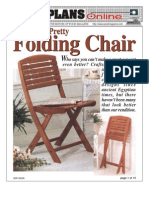 WoodPlans Online - Folding Chair