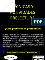 Actividades de Prelectura