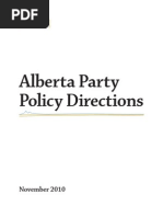 Download Alberta Party Policy Document by AlbertaParty SN45299108 doc pdf