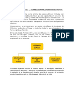 Plan de Negocio para La Empresa Constructora