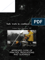 Safe Work in Confined Spaces 1997