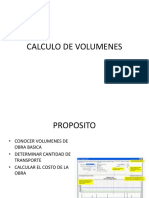 Calculo de Volumenes