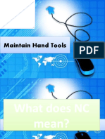 Maintain Hand Tools