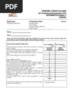 2010 TPJC Prelim Paper 2