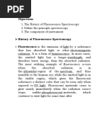 Molecular Fluorescence Spectros