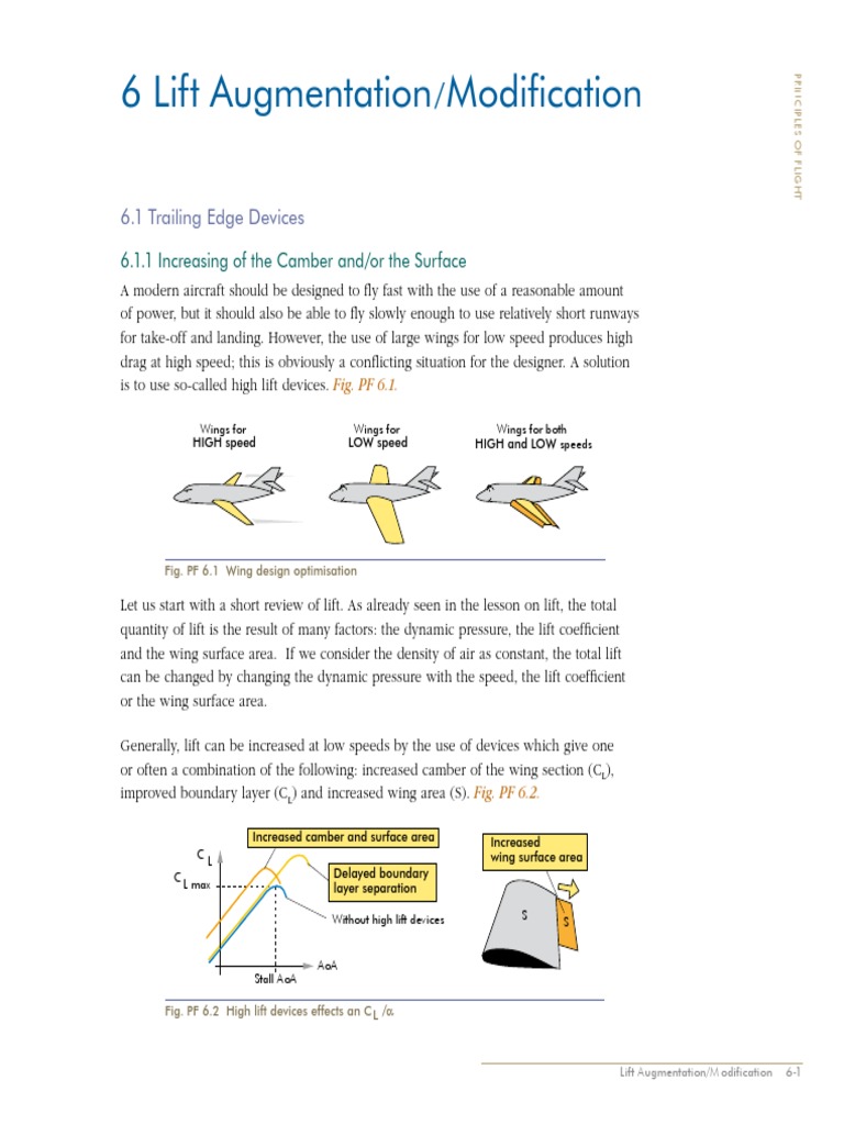 113 Easa Principles of Flight Demo | PDF | Flap (Aeronautics) | Lift ...