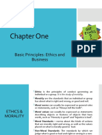 Business Ethics - Chp1