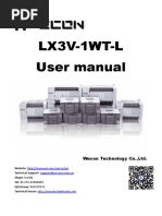 LX3V-1WT-L User Manual - en PDF