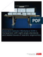 3BSE069852 en 800xa EOW-x Comparison With Sight Angle Standards and Related Issues of Operator Ergonomics
