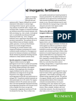 Organic and Inorganic Fertilizers PDF
