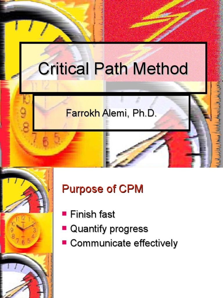 Understanding Critical Path Method | PDF | Project Management | Systems ...
