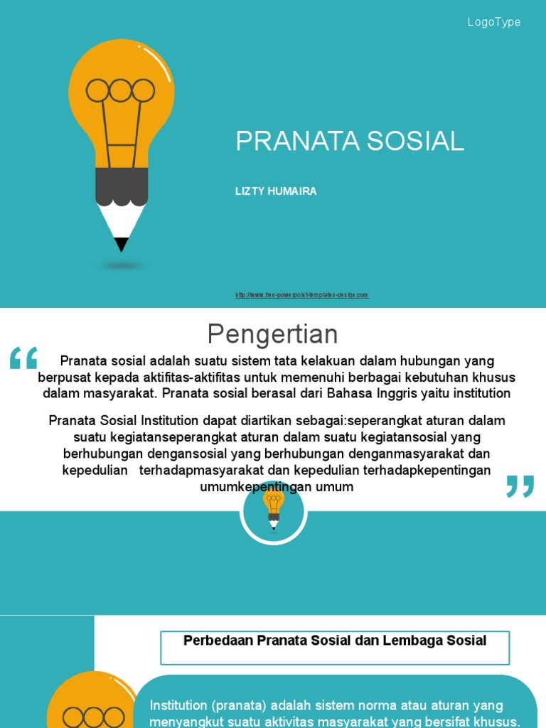 Pranata Sosial | PDF