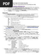 Dative Prepositions