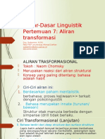 Aliran Transformasi Dan Tagmemik