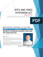 RA 9995 - Anti Photo and Video Voyeurism Act
