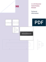 2 X 24 CH Serial Display - TI - 11017626 - Rev-AA - Nov-2006 PDF