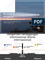 BAB 3 - Manfaat Dan Dampak Perdagangan Internasional