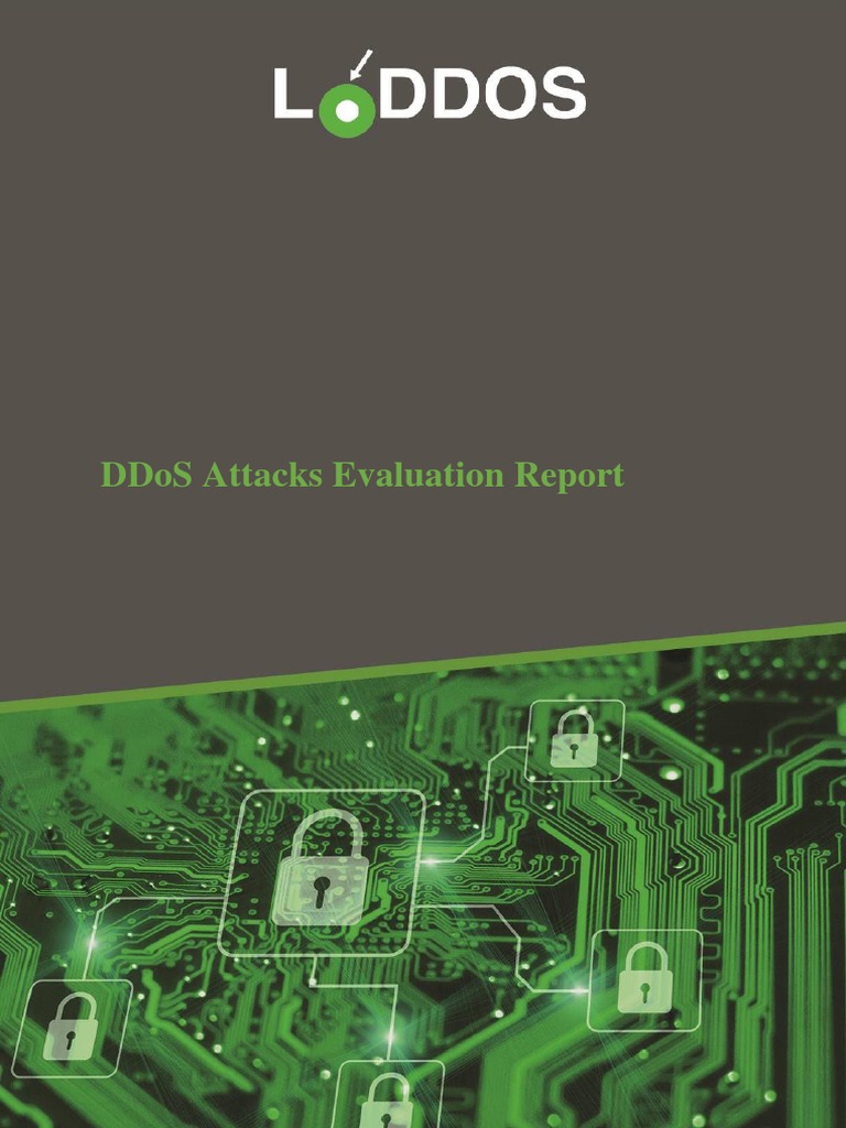 DDoS Attack Evaluation Insights | PDF | Denial Of Service Attack ...