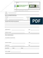 Non-Conformance Report