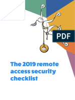 The 2019 Remote Access Security Checklist eBook Realvnc