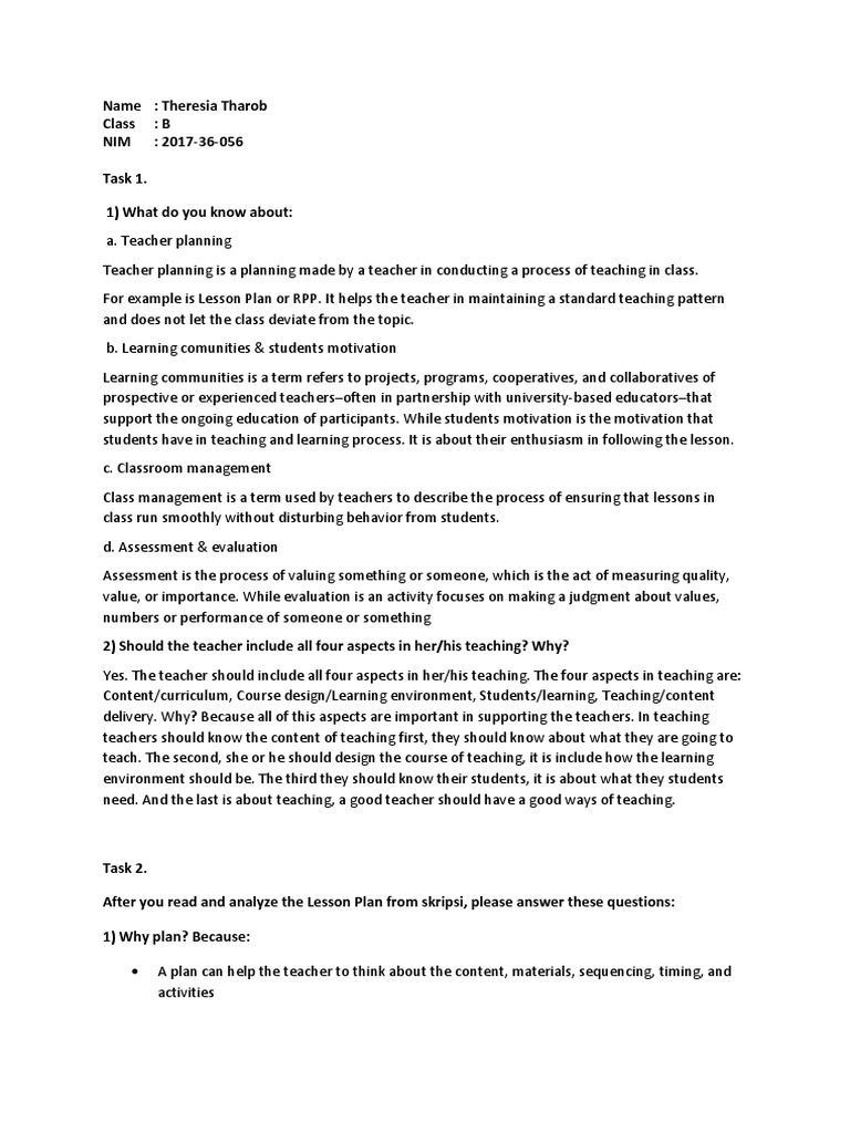 Micro Teaching Lesson Plan Guide | PDF | Lesson Plan | Teachers