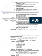 Interpretations Table