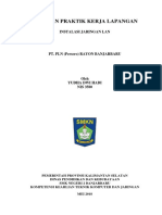 Laporan PKL - Instalasi Jaringan LAN - PT. PLN (Persero) Rayon Banjarbaru