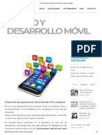 Diseño y Desarrollo de Aplicaciones para Móvil - Cleventy PDF