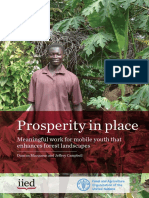 Prosperity in Place: Meaningful Work For Mobile Youth That Enhances Forest Landscapes