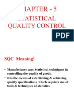 CHAPTER - 6 Statistical Quality Control