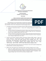 Pengumuman Hasil SKD Pengadaan CPNS Formasi Tahun 2019 PDF