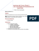 Indicaciones Del Curso Auditoría SIG PDF