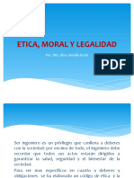 Generalidades Etica y Moral