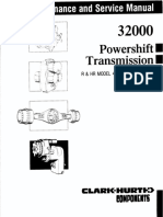 Clark CL32000 Maintenance & Service Manual