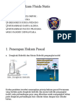 Penerapan Hukum Fluida Statis Fisika Kelompok