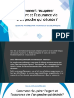 Récupérez facilement les primes d'assurance vie après le décès d'un proche