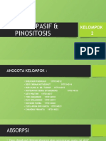 Difusi Pasif & Pinositosis