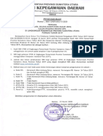 Pengumuman CPNS Pemprovsu 2019 PDF