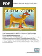 SEQUÊNCIA DE ATIVIDADES DO LIVRO A BODA DO BODE