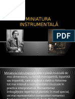 Miniatura Instrumentala