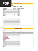 Plantillas Excel para Control de Mermas | PDF