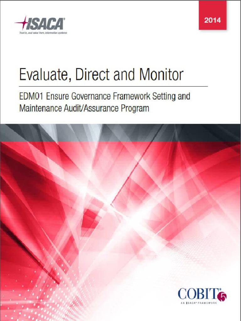 EDM01 Ensure Governance Framework Setting and Maintenance Audit ...