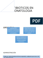 Antibioticos en Neonatologia