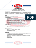 Hoja Seguridad Festerbond Fester 15200200 PDF
