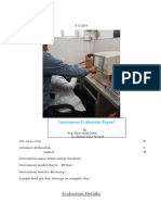 Instrument Evaluation Report-AlRawdah Hospital