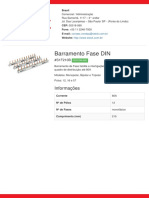 Barramento de Fases para Disjuntor DIN - S1F210B