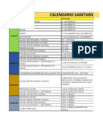 Calendario Sanitario Yasmani