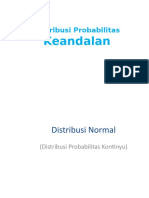 8 - Distribusi Prob - Keandalan Normal Eksponensial
