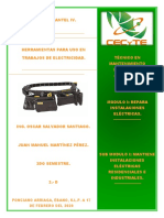 Herramientas para Uso en Trabajos de Electricidad