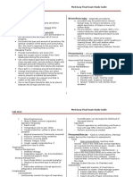 Tracheotomies Bronchoscopy: Med-Surg Final Exam Study Guide Fall 2010